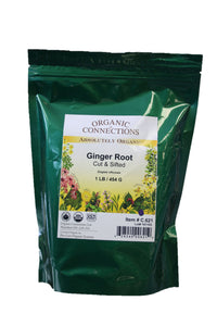 Organic Connections | Ginger Root, C/S, Organic (1 lb)