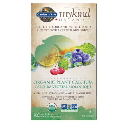 Garden of Life | MyKind Organics, Plant Calcium (90 Vtabs)