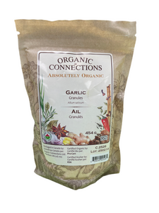 Organic Connections | Garlic, Granules, Organic (1 lb)
