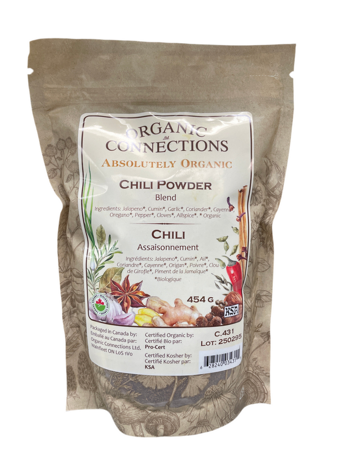 Organic Connections | Chili Powder Blend, Organic (1 lb)