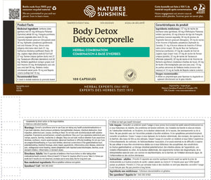 NSP | Body Detox (100 Capsules)