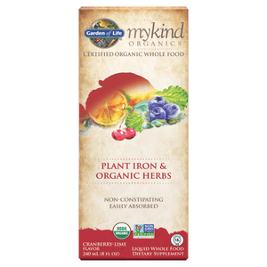 Garden of Life | MyKind Organics, Plant Iron & Organic Herbs (240 ml)