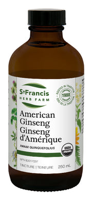 St Francis Herb Farm | American Ginseng Tincture (250 ml)