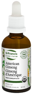 St Francis Herb Farm | American Ginseng Tincture (50 ml)