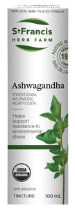 St Francis Herb Farm | Ashwagandha Tincture (50 ml)