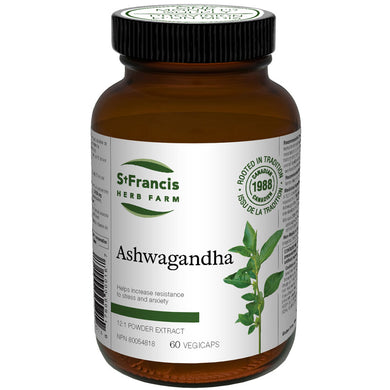 St Francis Herb Farm | Ashwagandha (60 Vegetable Capsules)