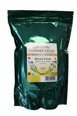 Organic Connections | Blessed Thistle Herb, C/S, Organic (1 lb)