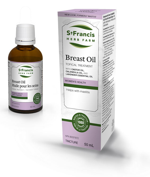 St Francis Herb Farm | Breast Oil (50 ml)