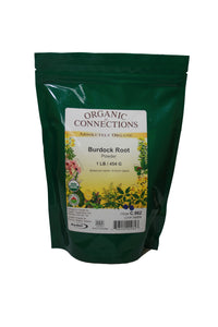 Organic Connections | Burdock Root Powder, Organic (1 lb)