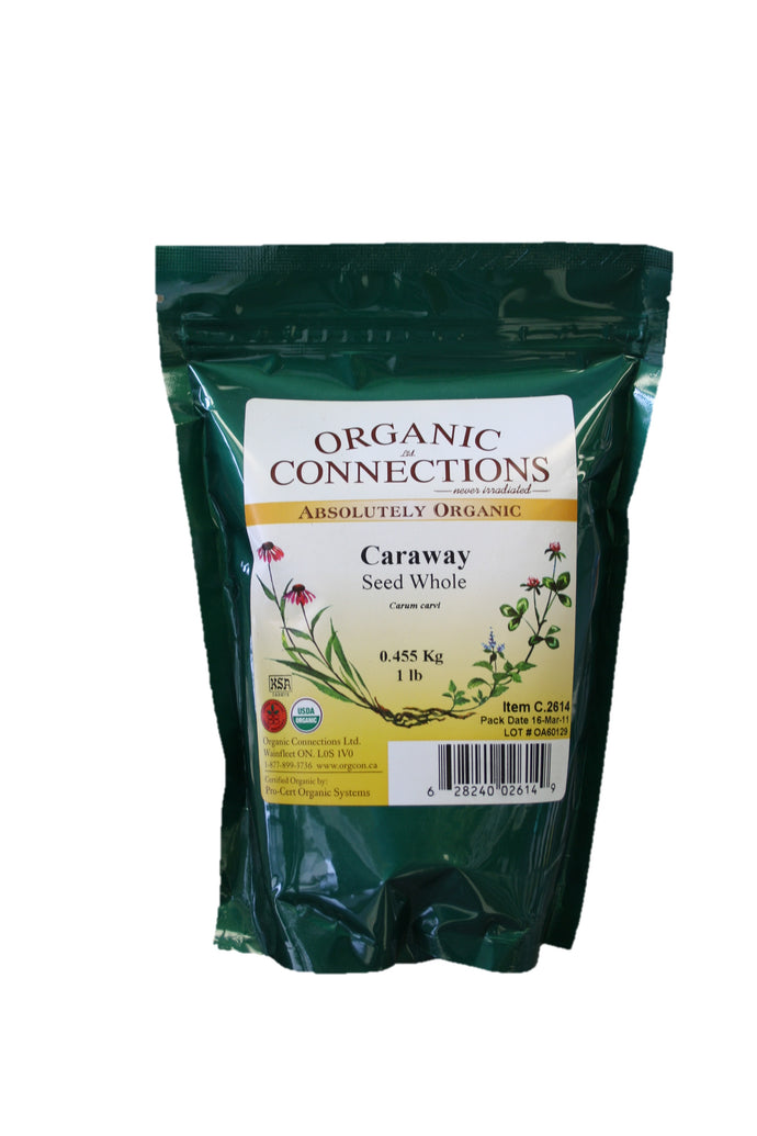 Organic Connections | Caraway Seed, Whole, Organic (1 lb)