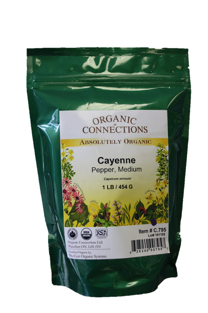 Organic Connections | Cayenne Pepper, Ground, Organic (1 lb)