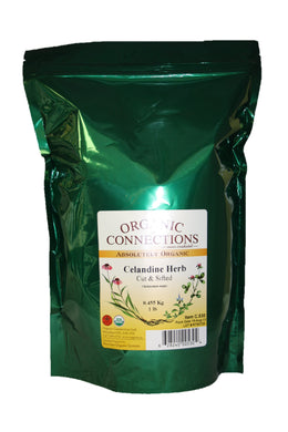 Organic Connections | Celandine Herb, C/S, Organic (1 lb)