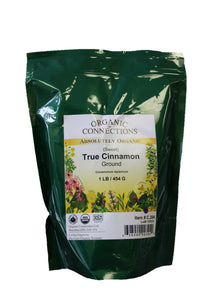 Organic Connections | Cinnamon, Sweet, Ceylon, Ground, Organic (1 lb)