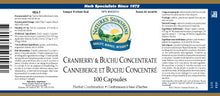 NSP | Cranberry & Buchu Concentrate, 435 mg (100 Capsules)