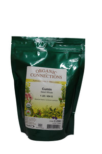 Organic Connections | Cumin Seed, Whole, Organic (1 lb)