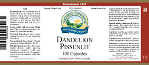 NSP | Dandelion, 460 mg (100 Capsules)