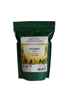Organic Connections | Dill Seed, Whole, Organic (1 lb)