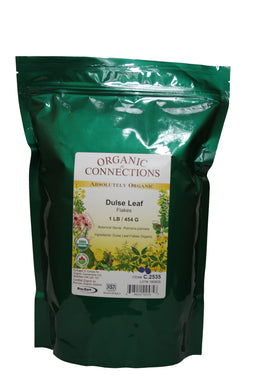 Organic Connections | Dulse Leaf Flakes, Organic (1 lb)