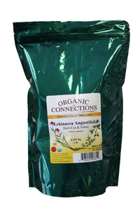 Organic Connections | Echinacea Angustifolia Herb, C/S, Organic (1 lb)