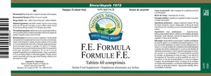 NSP | F.E. Formula, Time Release (60 Tablets)