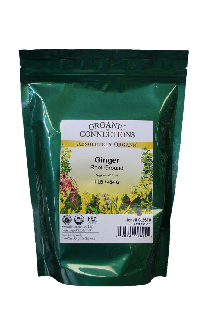 Organic Connections | Ginger Root, Ground, Organic (1 lb)