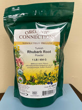 Organic Connections | Turkish Rhubarb Root Powder, Organic (1 lb)