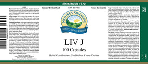 NSP | LIV-J (100 Capsules)