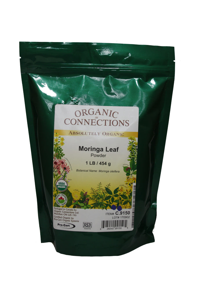 Organic Connections | Moringa Leaf, Powder, Organic (1 lb)
