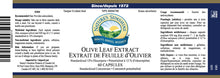 NSP | Olive Leaf Extract (60 Capsules)