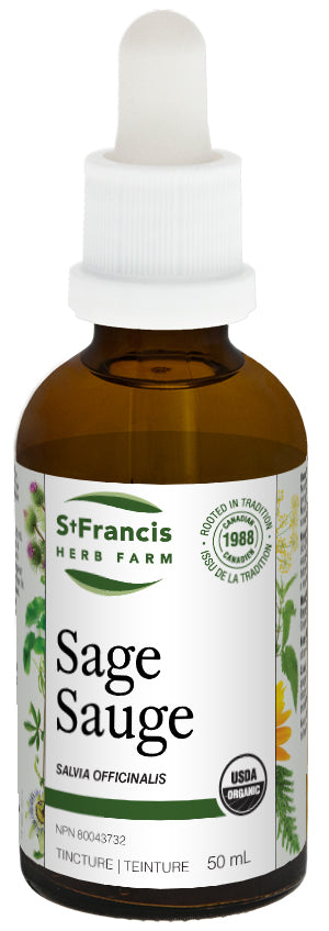 St Francis Herb Farm | Sage Tincture (50 ml)