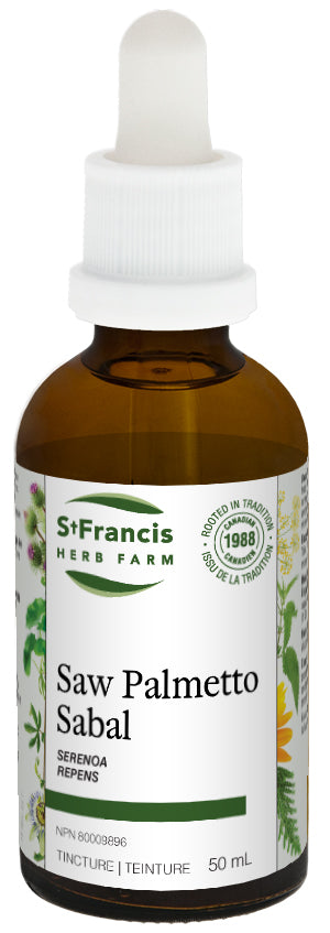 St Francis Herb Farm | Saw Palmetto Tincture (50 ml)