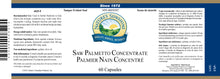 NSP | Saw Palmetto Concentrate (60 Soft Gel Capsules)