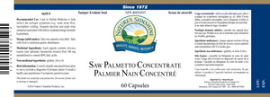 NSP | Saw Palmetto Concentrate (60 Soft Gel Capsules)