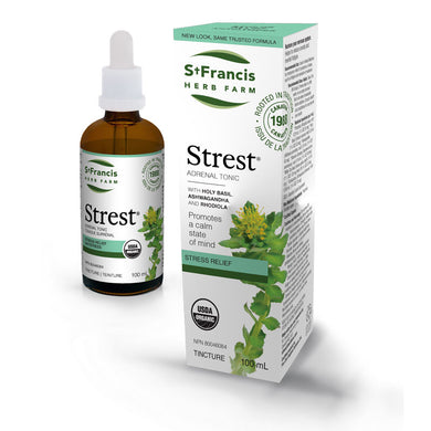 St Francis Herb Farm | Strest, Adrenal Tonic Tincture (50 ml)