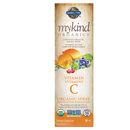 Garden of Life | MyKind Organics, Vitamin C Spray, Orange-Tangerine (58 ml)