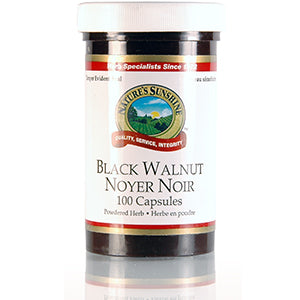 NSP | Black Walnut Hulls, 500 mg (100 Capsules)