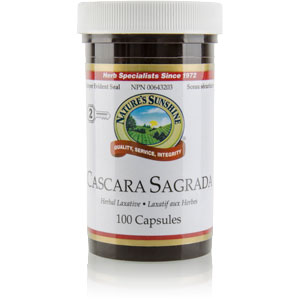 NSP | Cascara Sagrada, 390 mg (100 Capsules)