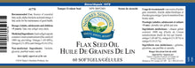 NSP | Flax Seed Oil, 1000 mg (60 Capsules)