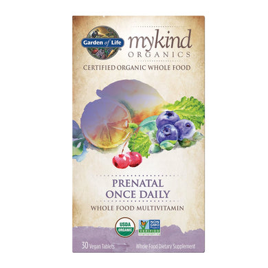 Garden of Life | MyKind Organics, Multivitamin, Prenatal Once Daily (30 Vtabs)